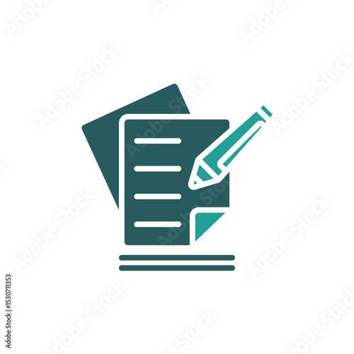 signature icon. vector.Editable stroke.linear style sign for use web design,logo.Symbol illustration.