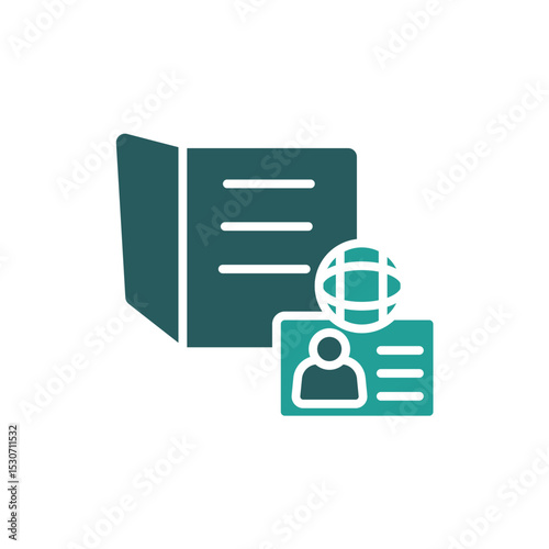 visa icon. vector.Editable stroke.linear style sign for use web design,logo.Symbol illustration.