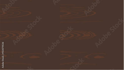 Wood Grain. Dark tones. Natural Background. Vector Template For Banner
