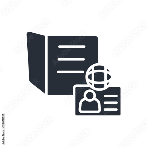 visa icon. vector.Editable stroke.linear style sign for use web design,logo.Symbol illustration.