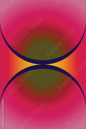 Abstract pink gradient color mobile wallpaper image