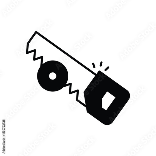 Saw Vector icon