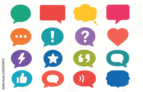 Speech Bubble Design Variety Pack
