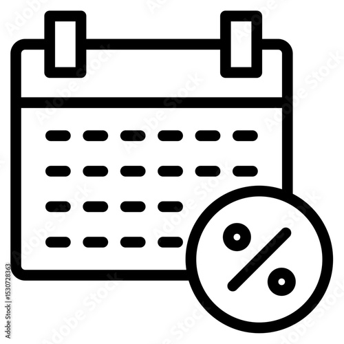 Payment due icon vector illustration