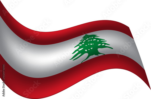 Waving Flag of Lebanon - National Symbol and Patriotism