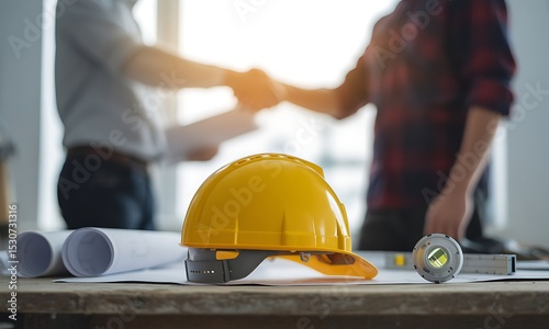 Construction Project Partnership Successful Collaboration and Teamwork