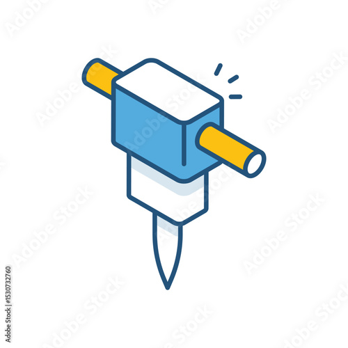 Jackhammer Vector icon