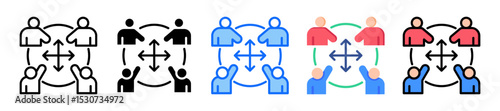 Common Interest Icon Multiple Style