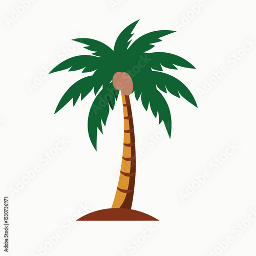 palm tree vector illustration