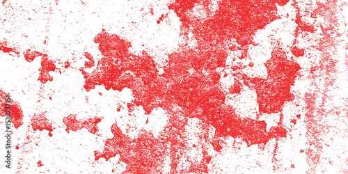 Abstract red texture on white background showing grunge effect artistic aesthetic for creative visuals