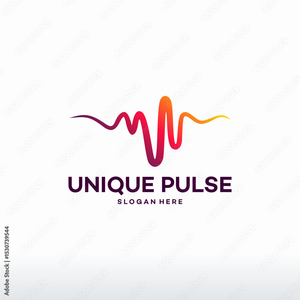 Vibrant graphic design of a unique pulse. Vibrant graphic design of a unique pulse.