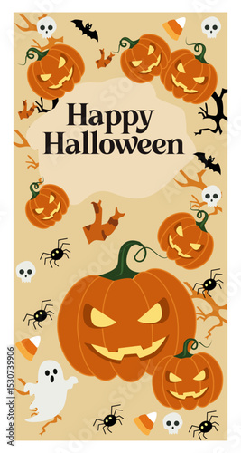 Spooky Happy Halloween Illustrations-04