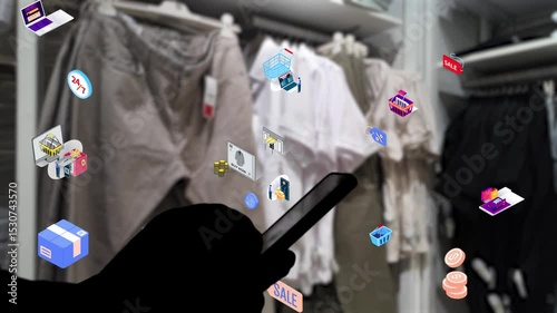 E-commerce marketplaces online places to buy or sell products on the internet. High quality 4k footage