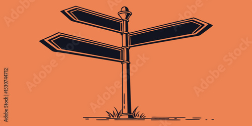 Next arrows icons . Flat black signs. Vector illustration isolated on orange  background
