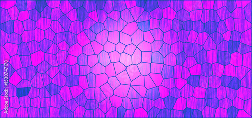 Abstract pink and purple mosaic pattern background