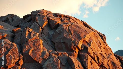 Nourlangie Rock Painting Close-Up - Stunning Art, Detailed Colors, Sharp Focus, High Quality photo
