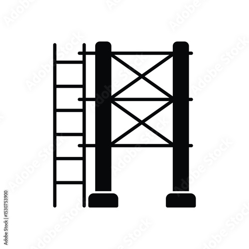 Scaffold Vector icon