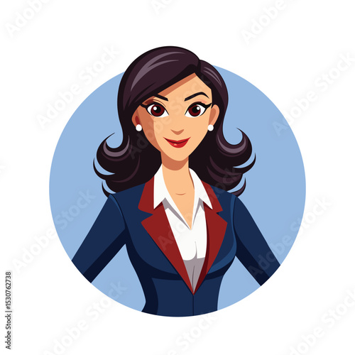 Confident Businesswoman Portrait in a Professional Suit