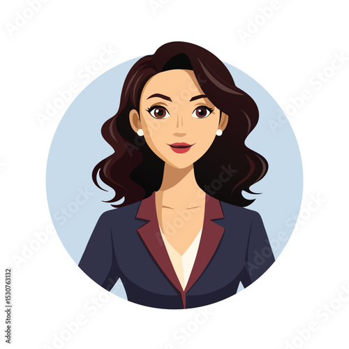 Confident Businesswoman Portrait in a Professional Suit
