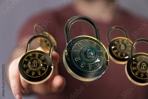 Safeguard your data with robust passwords.  Cybersecurity and data protection are crucial.