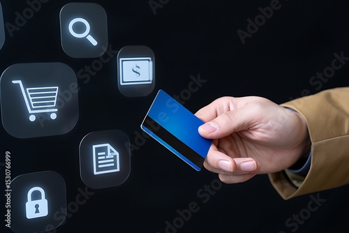 Secure Online Payments Credit Card Transactions, E-commerce Security, Digital Commerce, and Mobile Payments