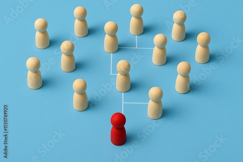 Understanding Organizational Structures A Visual Representation of Hierarchy and Teamwork in Business