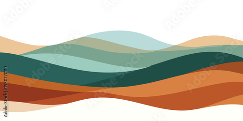 Tropical Sunset Beach Scene (2)