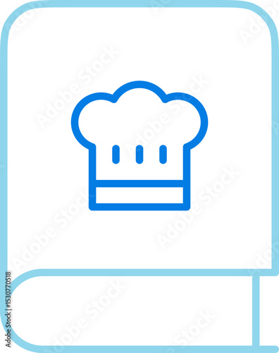 Cook Book  In Outline Icon
