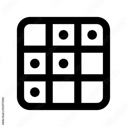 heat map line icon
