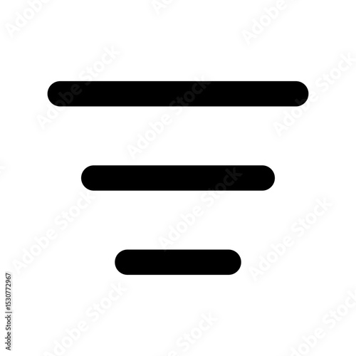filter line icon