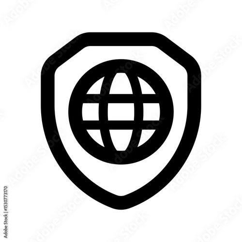 VPN line icon