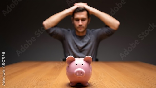 Financial Stress, Anxiety, and Saving A Man's Struggle with Money Worries, Debt, and Economic Uncertainty