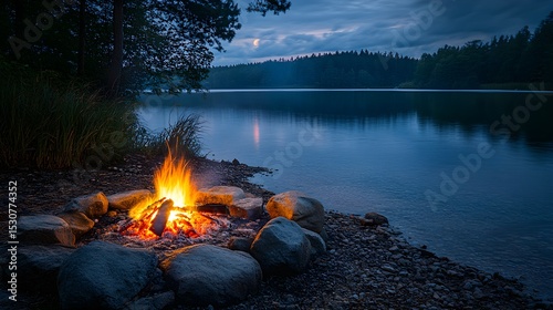 Wallpaper Mural the water is calm Torontodigital.ca