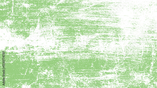 Textured green grunge background with scratches and aged overlay for design projects and digital media applications