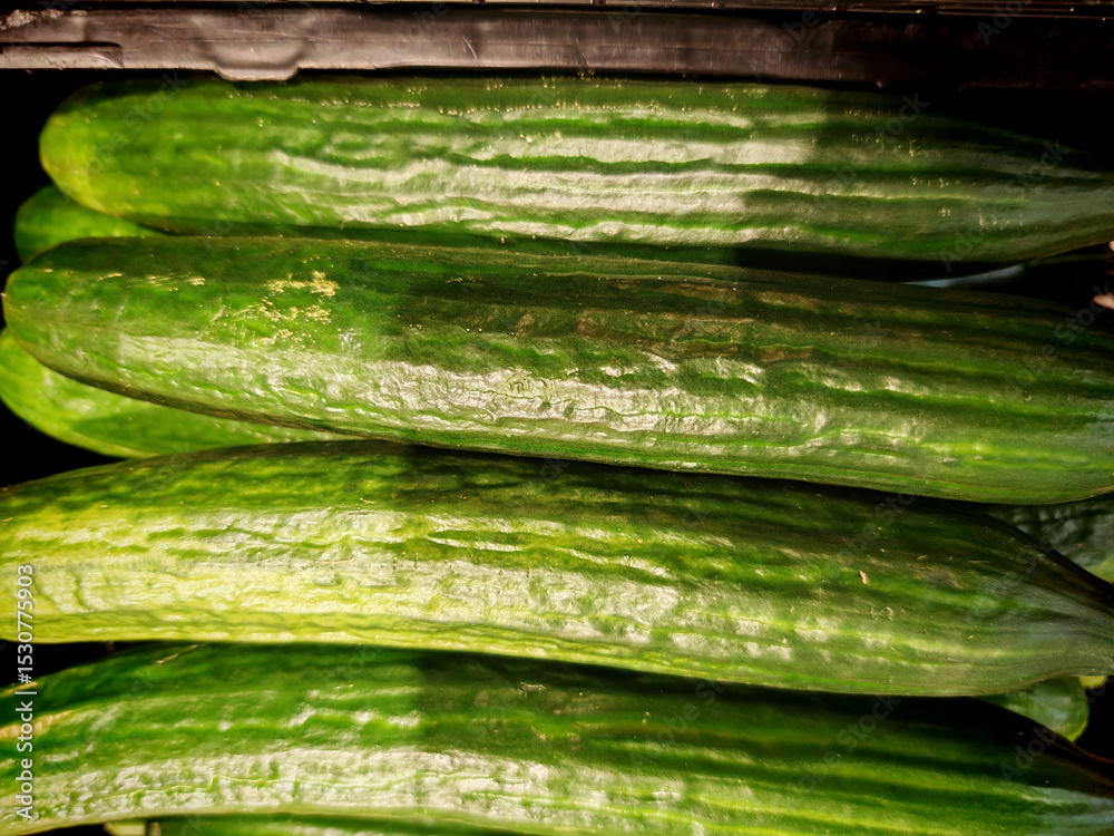 green cucumber from the garden green cucumber from the garden