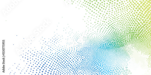 Abstract Dotted Gradient Background