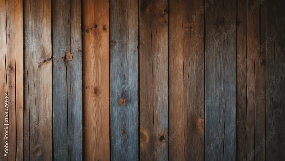 Fototapeta premium Brown wood texture background originating from natural tree. Wooden panel featuring intricate patterns. Space for your work.