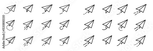 Collection of various cursor arrow designs showing different styles of movement and animation in digital art
