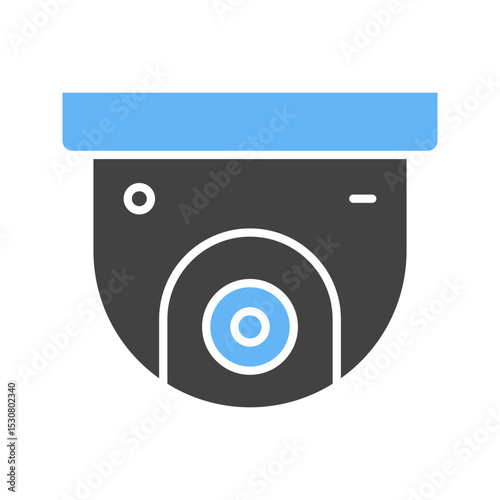 Security Camera I icon vector image. Suitable for mobile apps, web apps and print media.