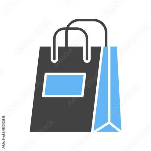 Shopping Bags icon vector image. Suitable for mobile apps, web apps and print media.