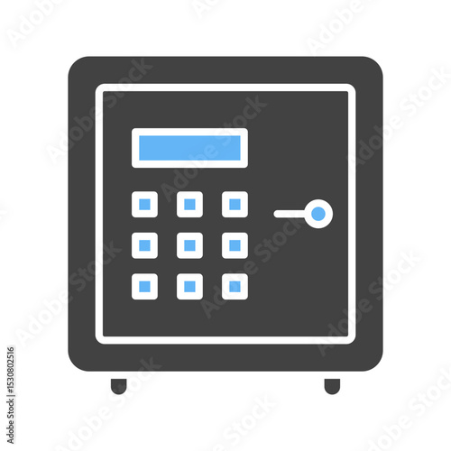 Vault II icon vector image. Suitable for mobile apps, web apps and print media.