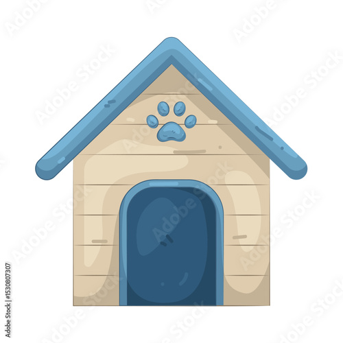 Illustration of pet house 