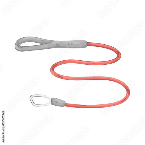 Illustration of pet leash 