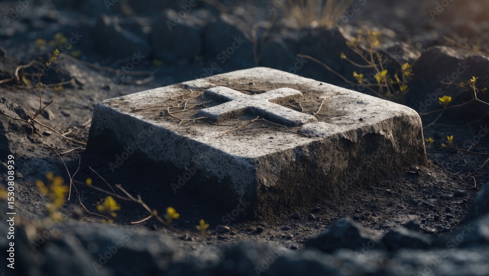 A historic benchmark carved into a rock surface, utilized by surveyors in the early 20th century as a durable survey mark. A historic benchmark carved into a rock surface, utilized by surveyors in the early 20th century as a durable survey mark.