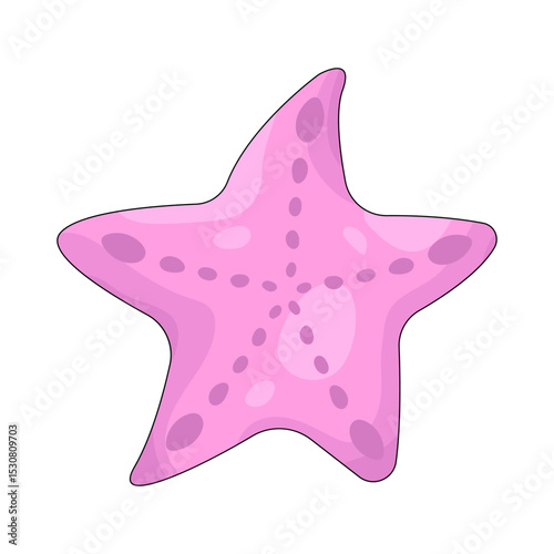 Illustration of starfish 