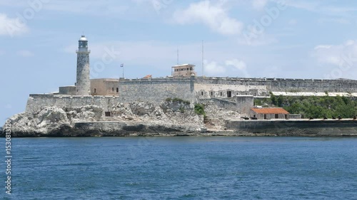 Castillo De Los Tres Reyes Del Morro, Morro Castle, at the entrance to Havana Bay, Cuba.