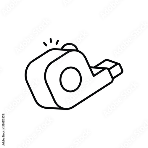 Measuring Tape Vector icon