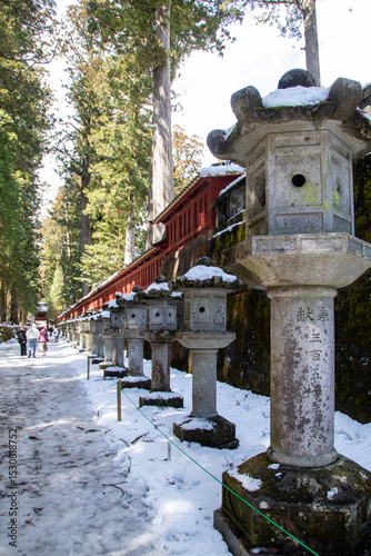 Kamishinmichi street at Nikko, Japan