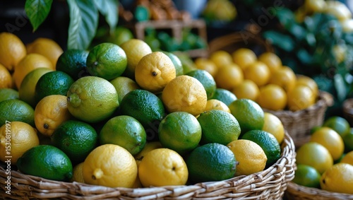 A lime is a citrus fruit that is generally round in shape and holds acidic juice vesicles.