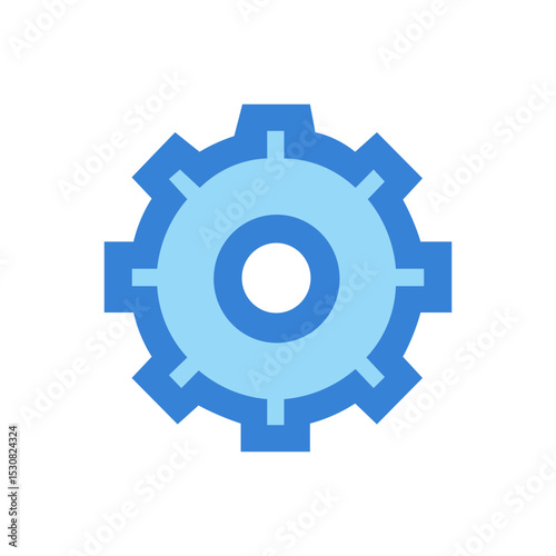 settings gear vector icon